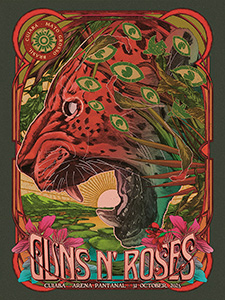 LITHORATI - Guns N' Roses - Lithograph Database - World 2025